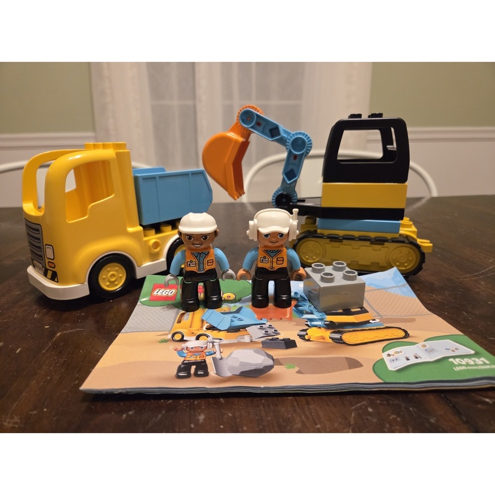 LEGO DUPLO: Truck & Tracked Excavator (10931)